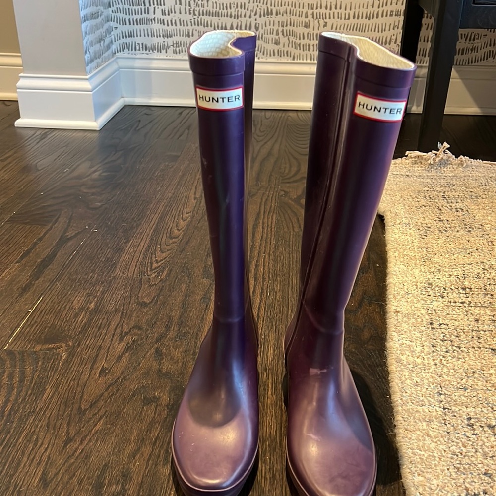 Hunter tall boots